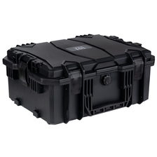 Opbergkoffer kunststof ForceGear groot zwart