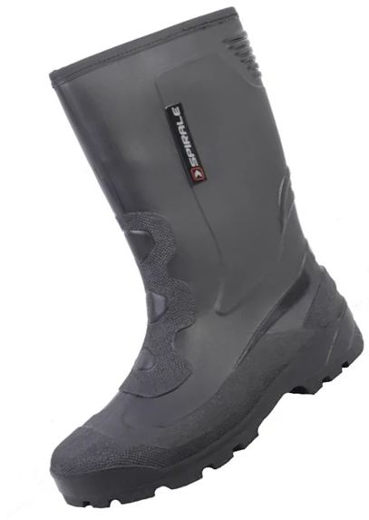 Knielaars gevoerd Spirale zwart