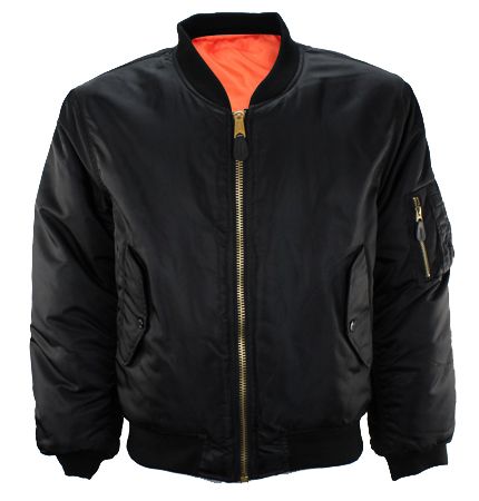 MA-1 Bomber jack zwart