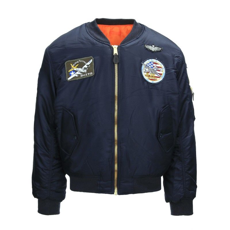 MA-1 Bomber jack USAF blauw