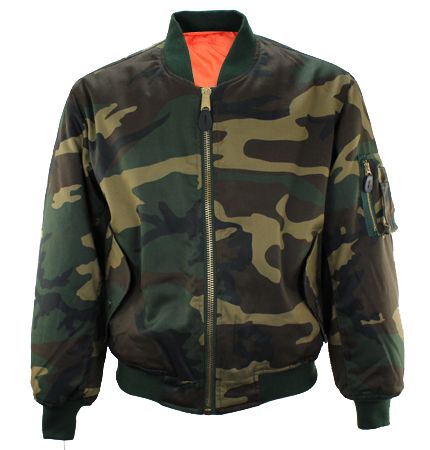 MA-1 Bomber jack Woodland