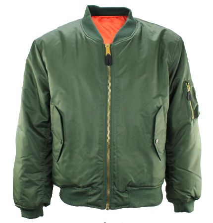 MA-1 Bomber jack groen