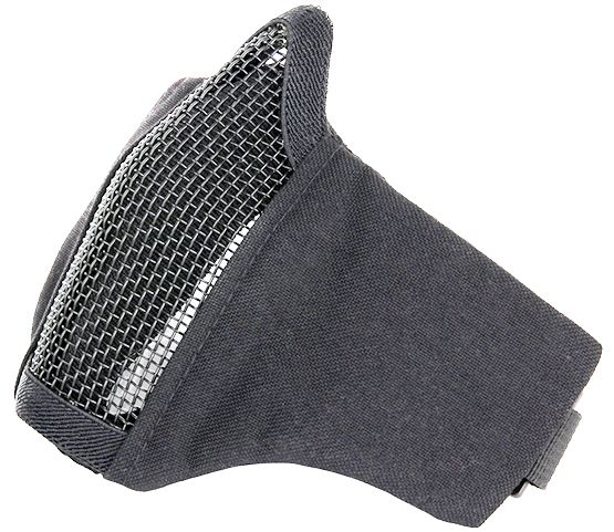 Airsoft gezicht masker Mesh grijs