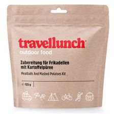 Travellunch gehaktballen met gebakken aardappelen M