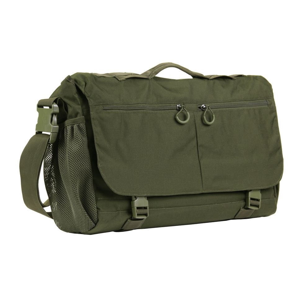 Messenger Bag 12 liter groen