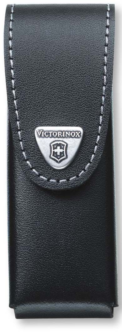 Mestas leer Victorinox small zwart
