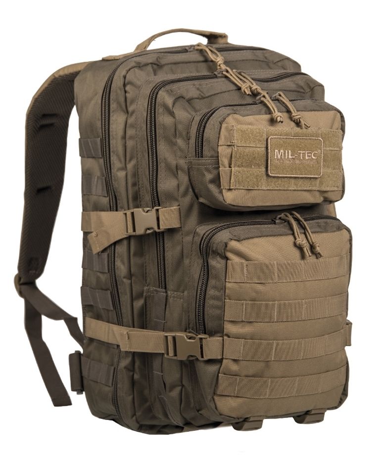 Rugzak US Assault 36 liter groen/Coyote
