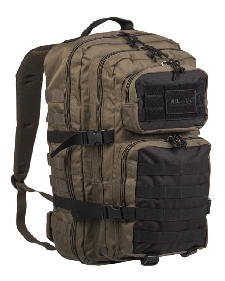 Rugzak US Assault 36 liter groen/zwart