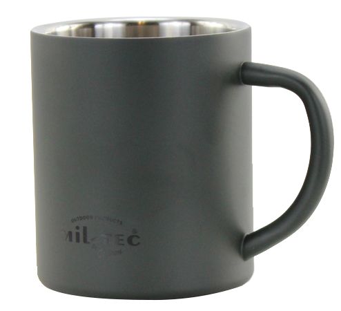 RVS mok dubbelwandig 300 ml.