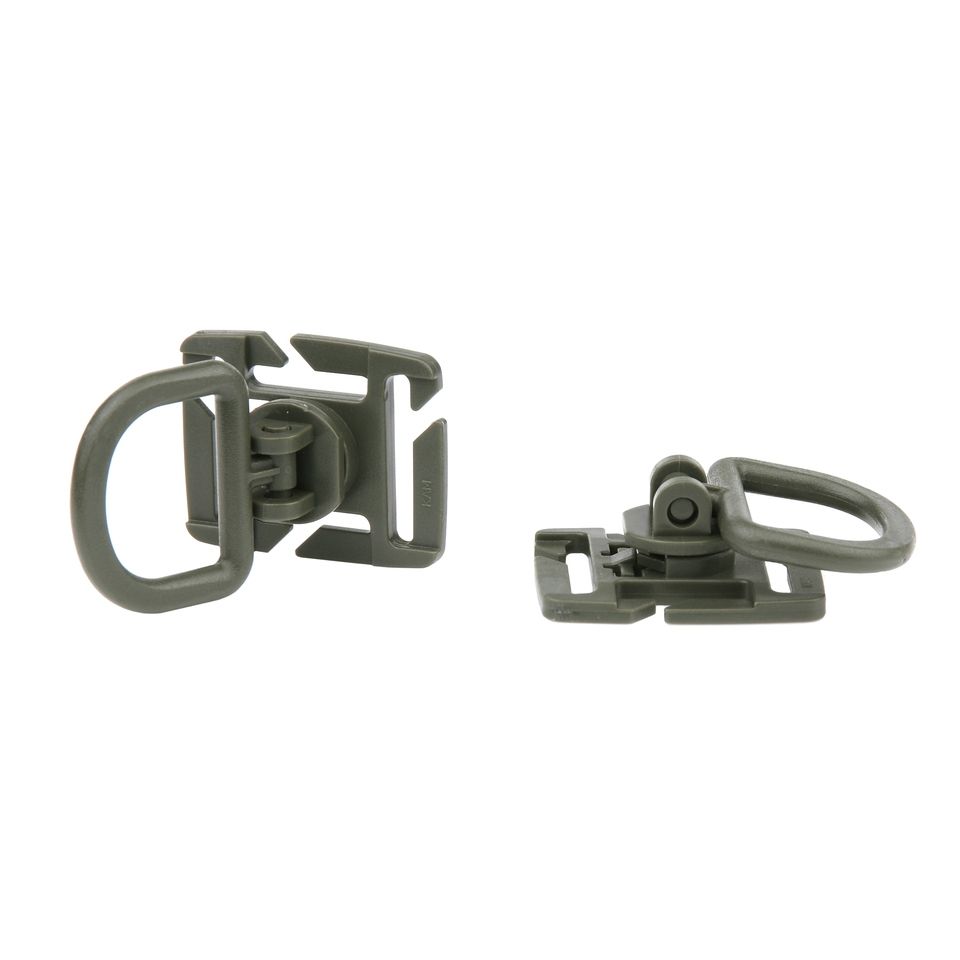 Molle D-ring 2-pack JFO04 groen 