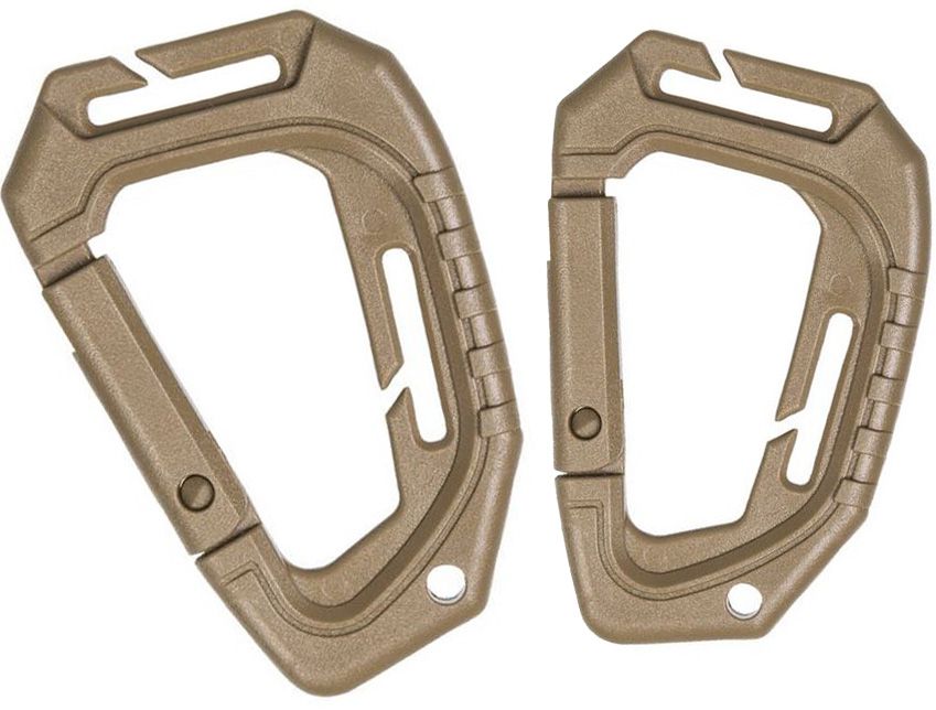 Karabijnhaak Molle 93 mm per 2 Coyote