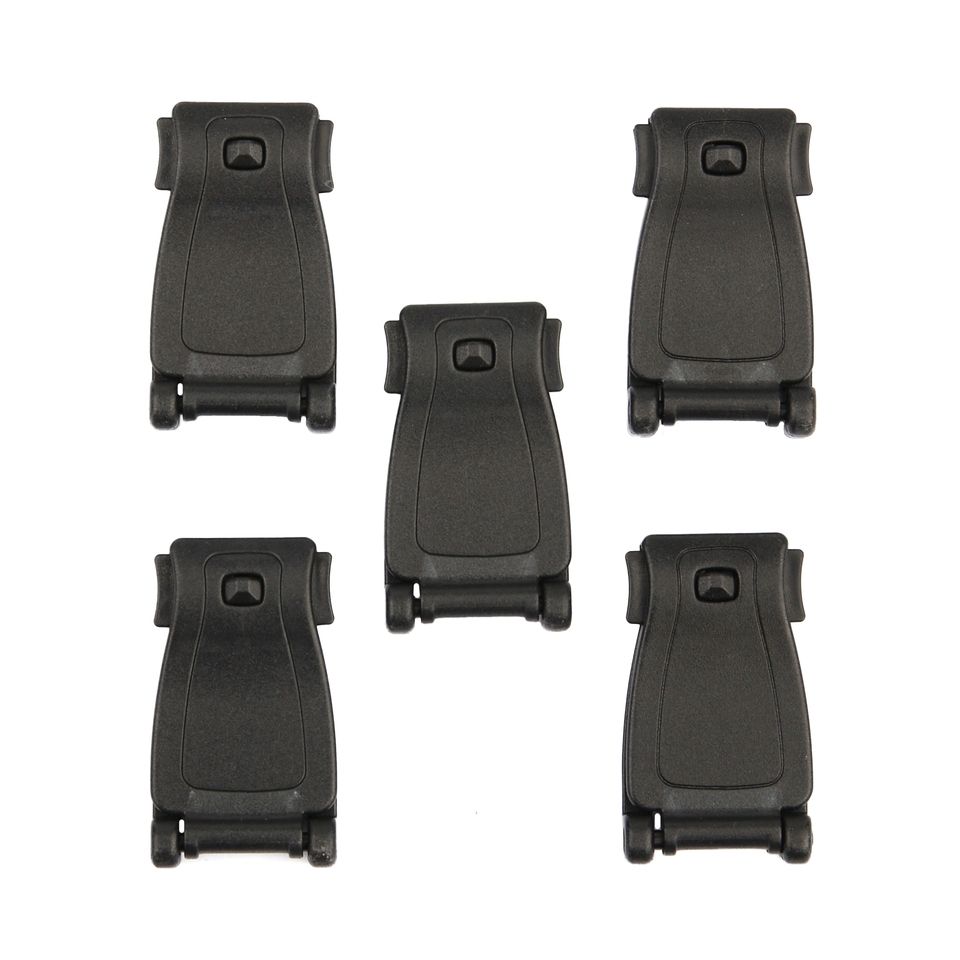 Molle webbing clip 5-pack JFO06 zwart 