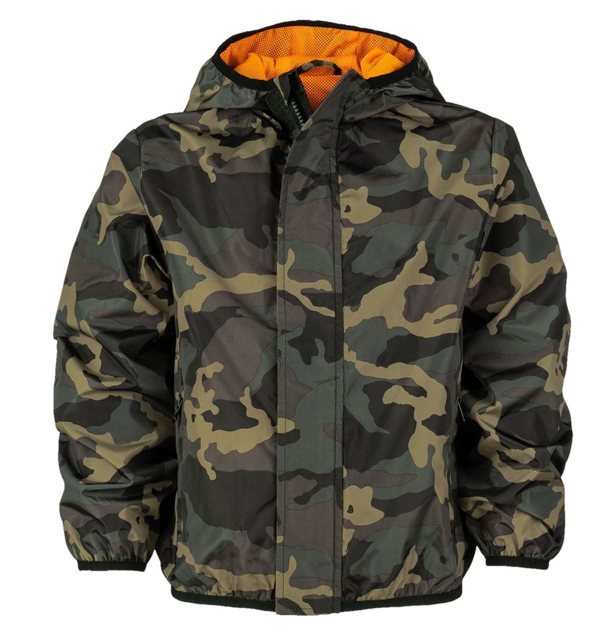 Kinder windjack Woodland