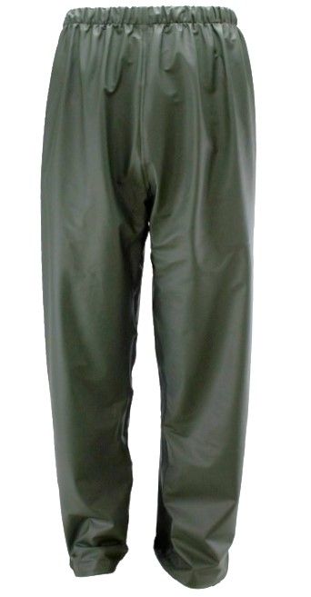 Regenbroek PU flex groen