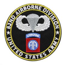 Embleem stof 82nd Airborne Division 11701 #3079