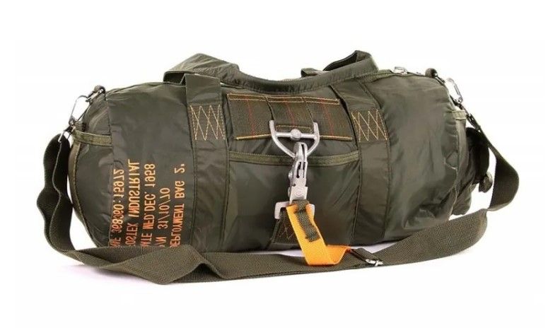 Parachute tas 2/piloten tas groen 