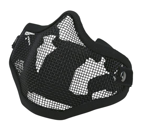 Gezichtsmasker gaas zwart