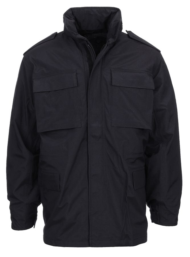 Security parka Taslan zwart