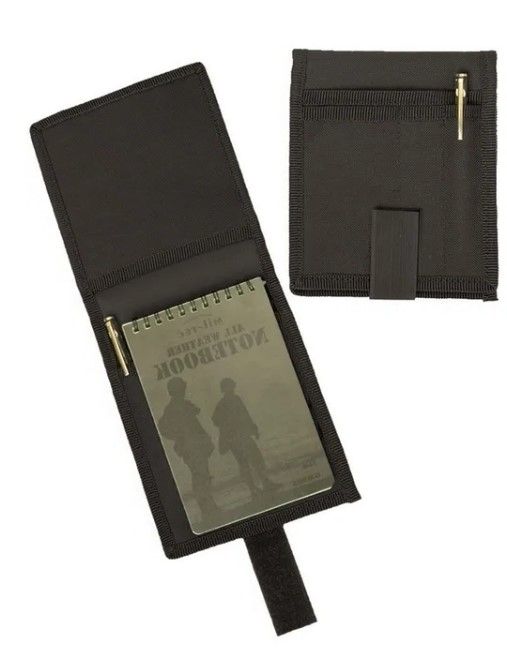 Notitieboek houder zwart