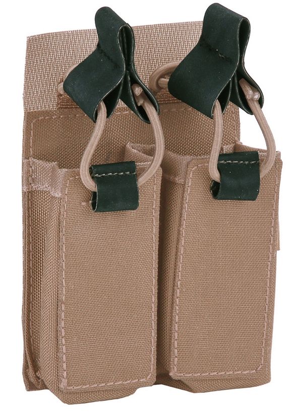 TF-2215 Double pistol pouch coyote