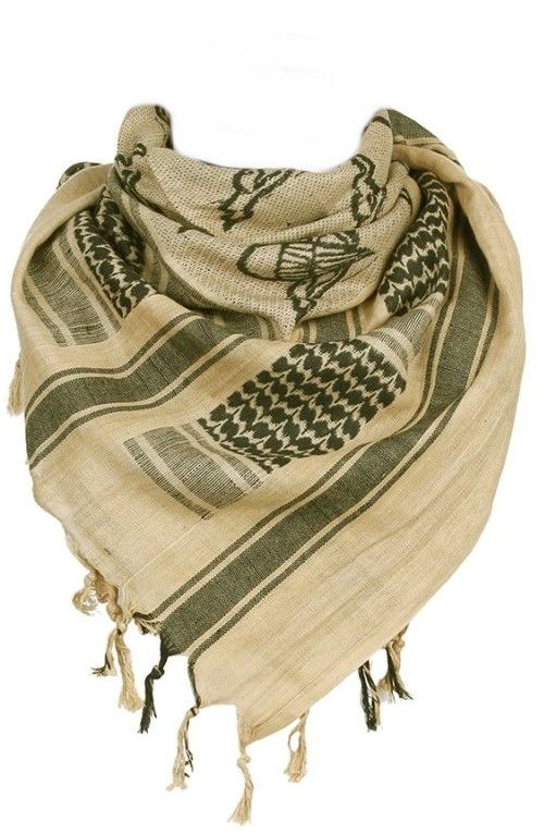 PLO sjaal Parawing zwart/coyote 