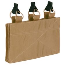 TF-2215 Triple M4 pouch with hook and loop panel coyote