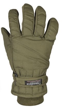 Ski handschoenen Mil-Tec groen