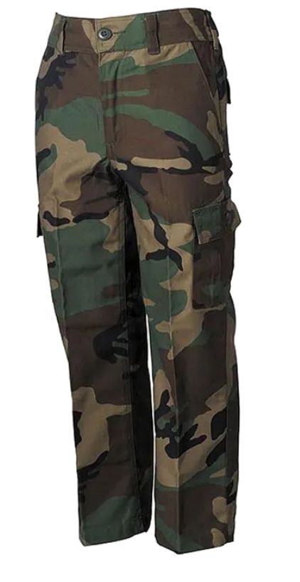 Kinder broek camoflage