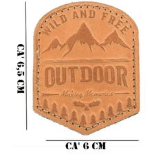 Embleem leer Outdoor