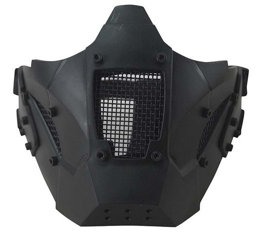 Iron Warrior masker zwart