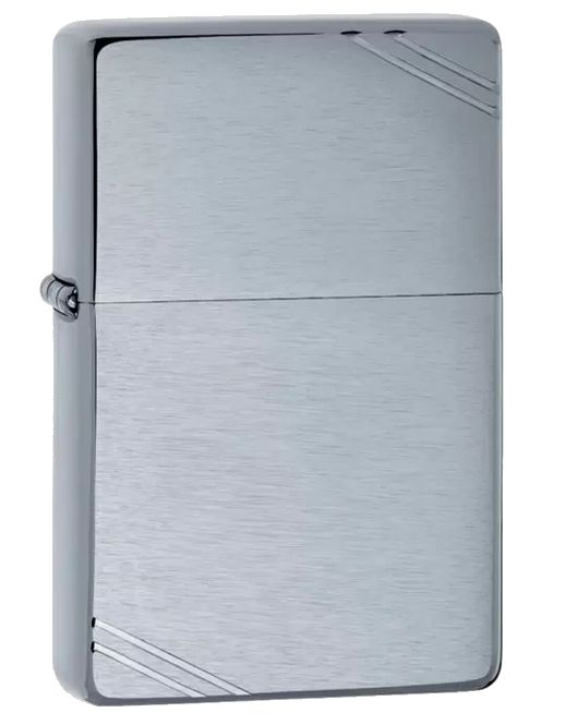 Zippo Vintage Chrome Brushed