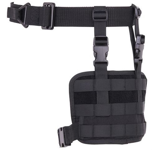Molle been paneel Cordura zwart 