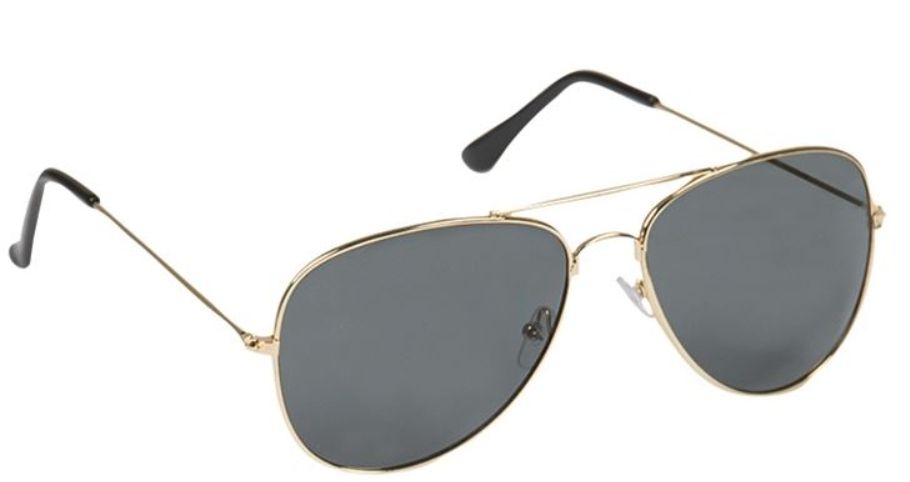 Piloten zonnebril goud
