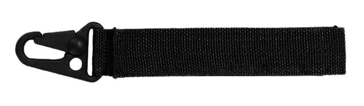 Molle haak 15 cm zwart