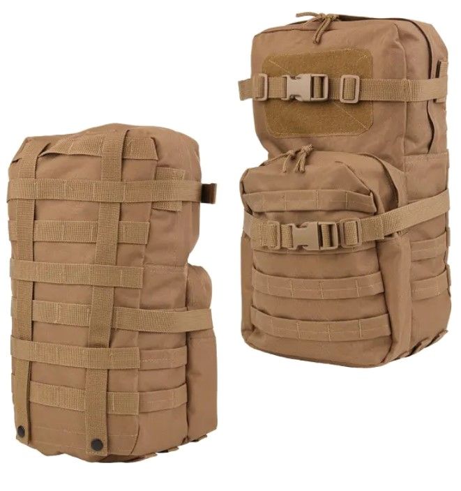 Opbouwtas 20 liter Molle rugzak Coyote
