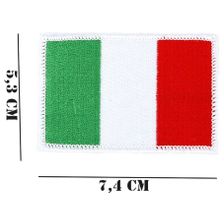 Embleem stof vlag Italië #1004