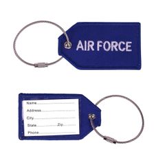 Bagage label Air Force blauw