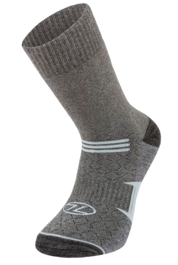 Wandelsokken Trek Combed grijs