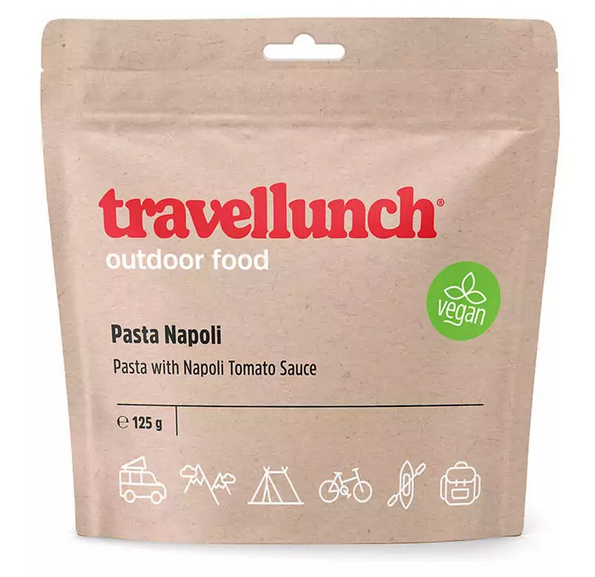 Travellunch Pasta met Napoli saus (vegetarisch)