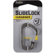Nite Ize Karabijnhaak Slidelock zilver