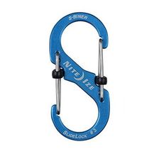 Nite Ize S-Biner #3 Slidelock Aluminium blauw 