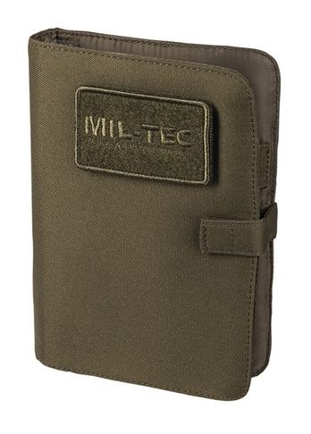 Notitieboek houder gevuld 14 bij 20 groen