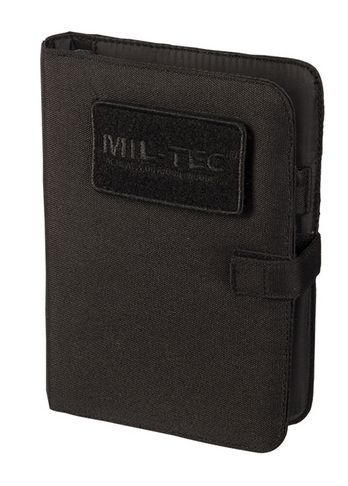 Notitieboek houder gevuld 14 bij 20 zwart