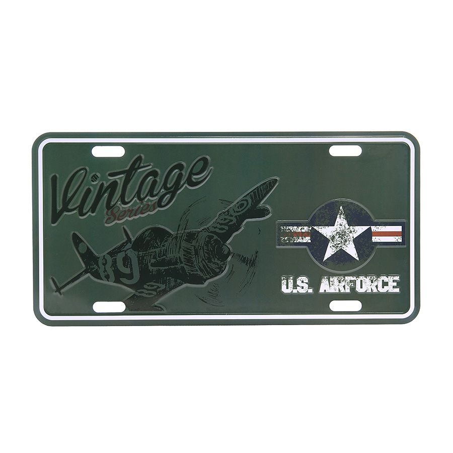 Nummerplaat vintage series US Airforce 