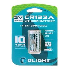 CR123A Lithium 3V 1600mAh batterij