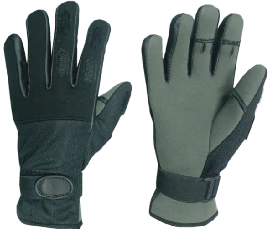 Handschoen Tactical neopreen zwart