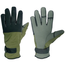 Neopreen Tactical handschoen groen