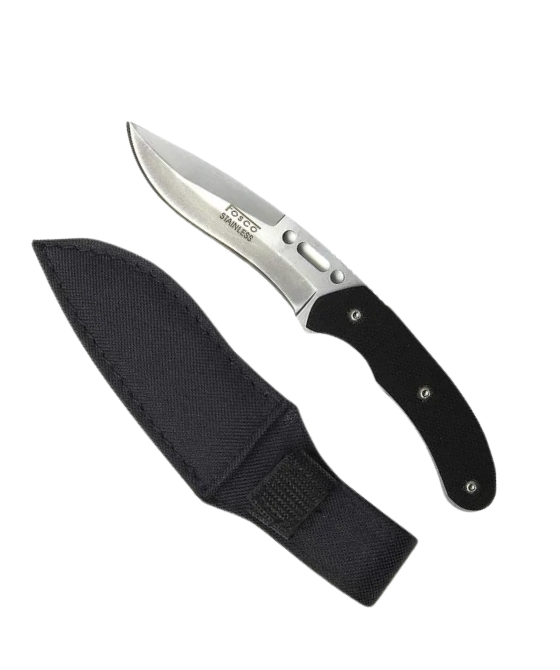 Slicer mes + hoes zwart