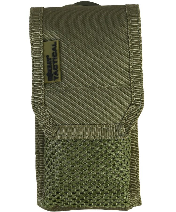 Opbouwtas telefoon mesh Coyote