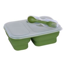 Opvouwbare lunchbox groen 